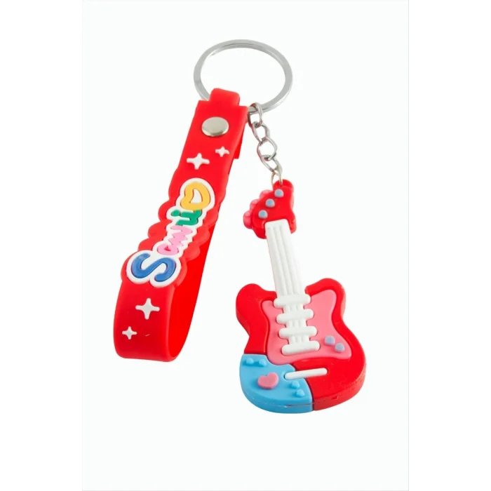 BUĞZ Gitar Silikon Anahtarlık