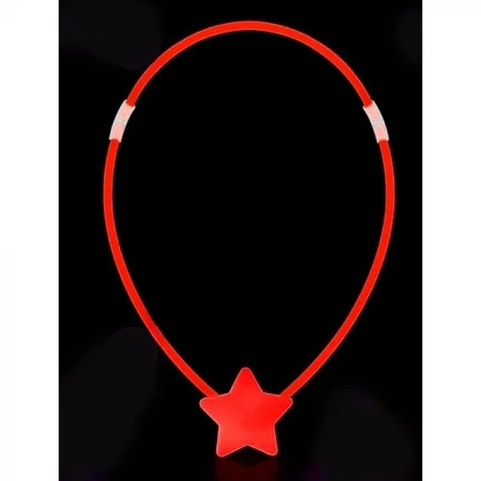  Glow Stick Yıldız Kolye