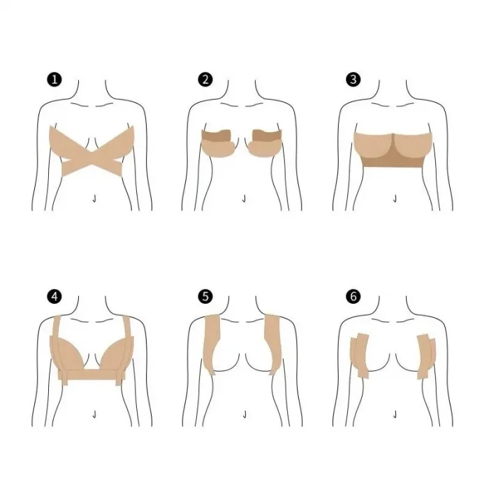 BUĞZ Göğüs Dikleştirme Bandı S Beden 2.5 Cm.