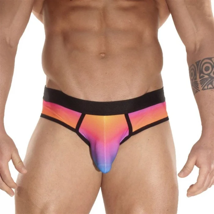 BUĞZ Gökkuşağı Desenli Erkek Çamaşır