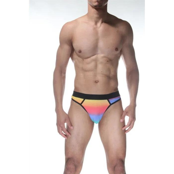 BUĞZ Gökkuşağı Erkek Tanga Kulot