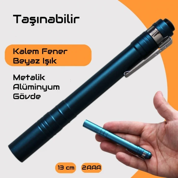 BUĞZ Gold  Gp-206 Led Beyaz Işıklı Doktor Kalem Fener