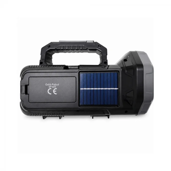 BUĞZ Gold  Gp-620 Solar Şarjlı 50 Watt Güçlü Kamp El Feneri Takım Çantalı