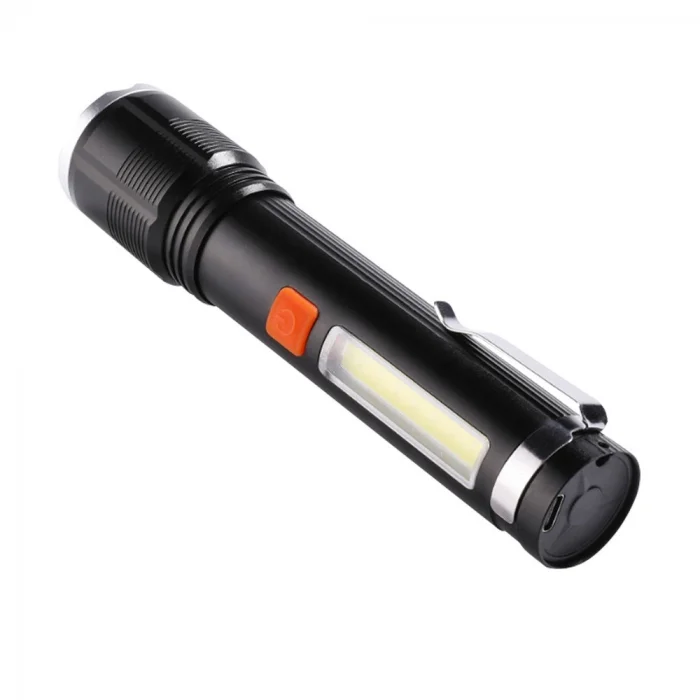 BUĞZ Gold Orion Km-102 4 Modlu Tip-c Şarjlı Zoomlu Taktikal El Feneri