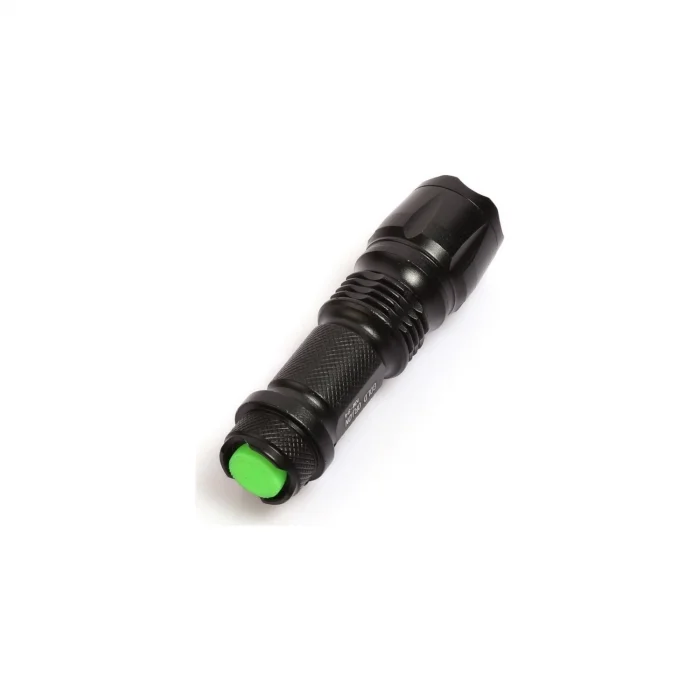 BUĞZ Gold Orion Km-84 Tasarruflu Şarjlı Zoomlu Metal El Feneri Kemer Klipsli
