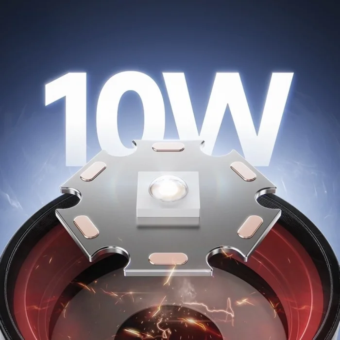 BUĞZ Gold Police Gp-212 Şarjlı Metal El Feneri | 1000 Lümen Polis Feneri Çakarlı