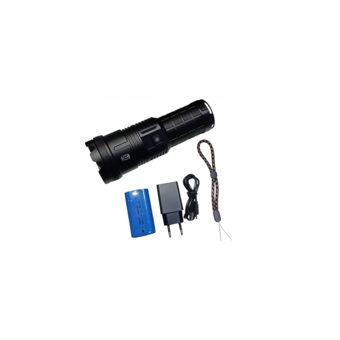 BUĞZ Gold Polıce Gp-291 Güçlü El Feneri 20,000 Lümen