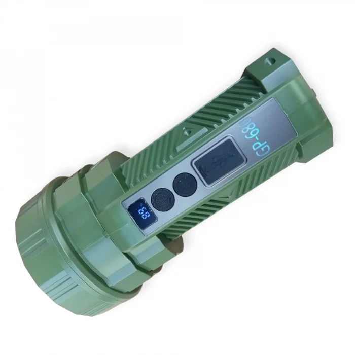 BUĞZ Gold Police Gp-680 Şarjlı El Feneri Projektör 100 Watt