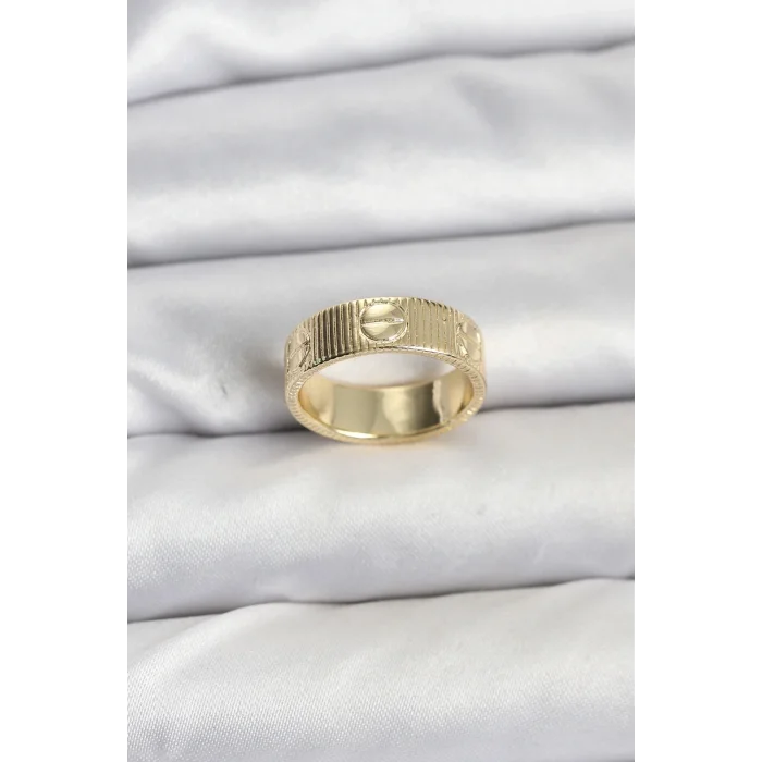 BUĞZ Gold Renk Model Kadın Yüzük