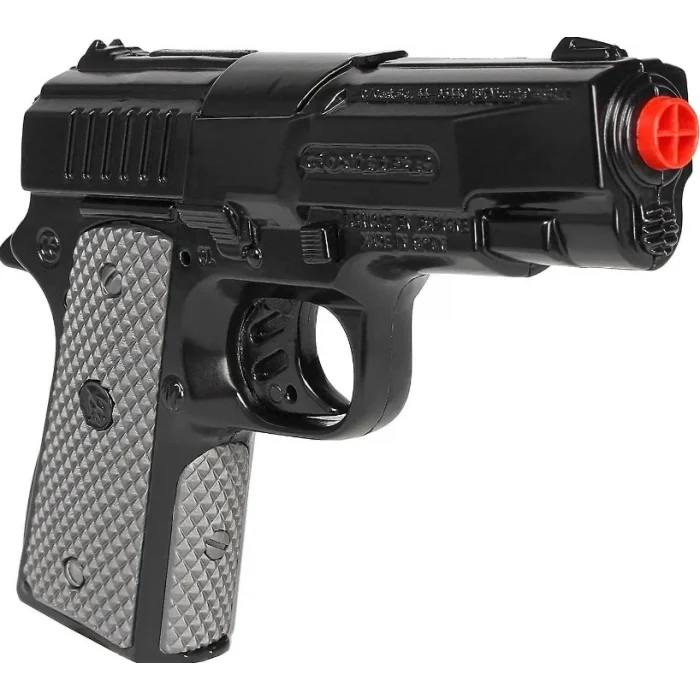  Gonher 8 li Siyah Mantar Koleksiyon Polis Tabancası