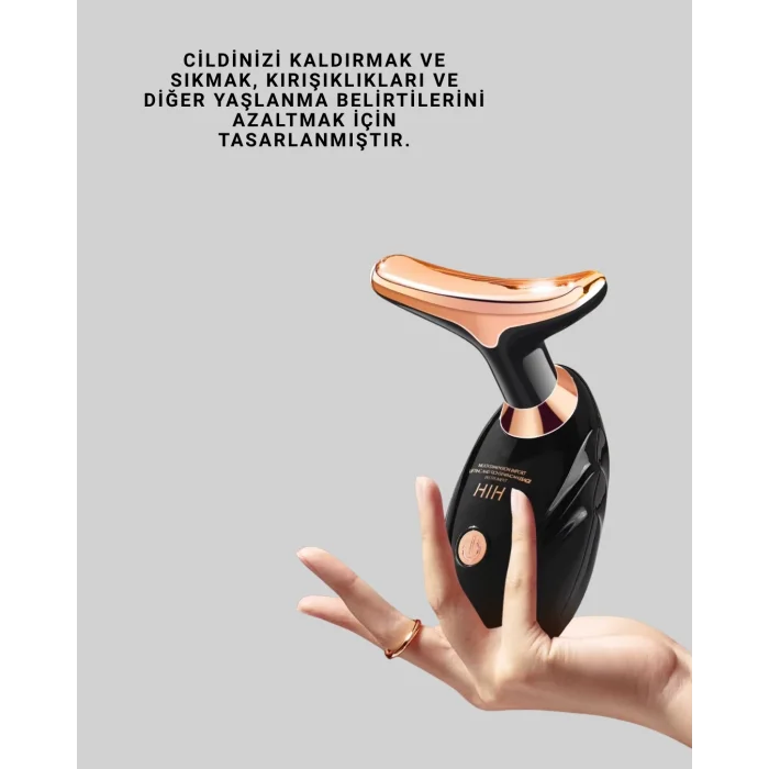 BUĞZ Göz Altı Serinletici Yüz Masaj Cihazı – Serum Emilimini Artırır