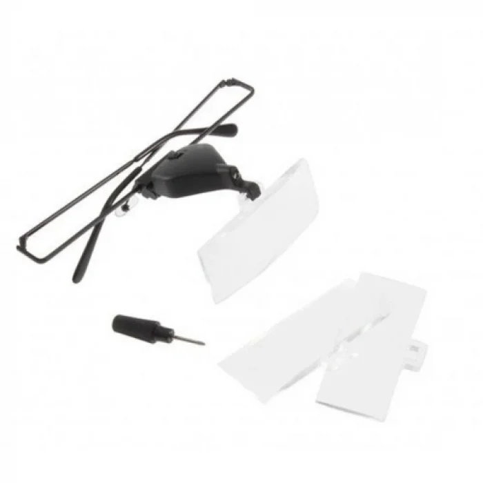 BUĞZ Gözlük Modeli  1.5x,2.5x,3.5x 3 Adet Lensi Gözlük Büyüteç - BUĞZ