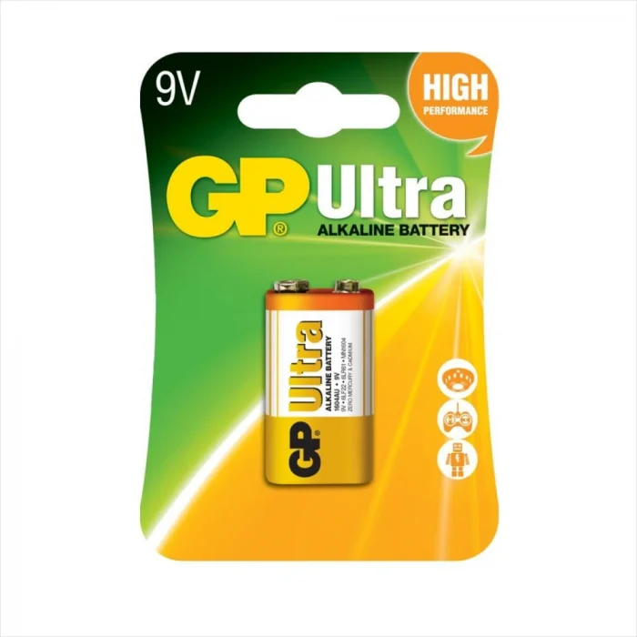 BUĞZ GP 9V Ultra Alkalin Pil
