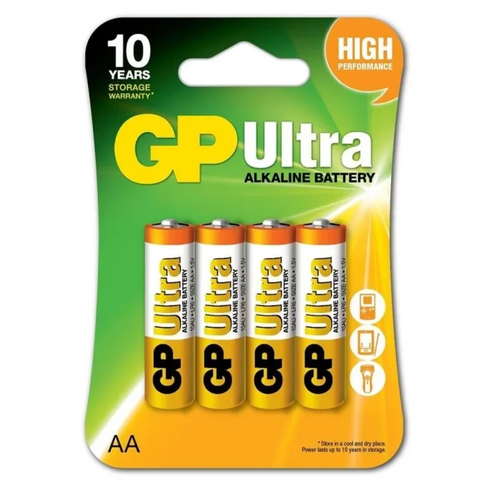 BUĞZ GP Ultra Alkalin AA Kalem Pil 4lü