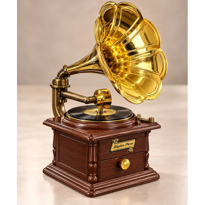 BUĞZ Gramafon Müzik Kutusu Alk6373