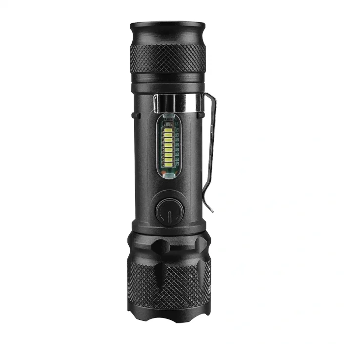 BUĞZ Greyder Gd-350 Usb Şarjlı Mıknatıslı Zoomlu El Feneri