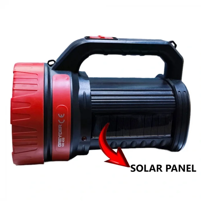 BUĞZ Greyder Gd-435 20 Watt Solar Şarjlı Projektör Spot Fener
