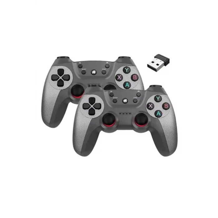 BUĞZ Gri bluetooth bağlantılı kablosuz gamepad 2 adet PC uyumlu garantisiz - Elektronik