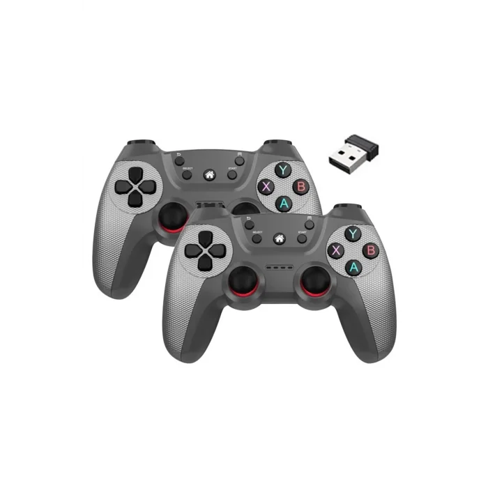 BUĞZ Gri bluetooth bağlantılı kablosuz gamepad 2 adet PC uyumlu garantisiz - Elektronik