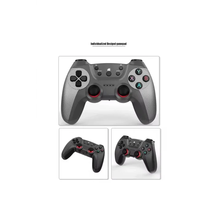 BUĞZ Gri bluetooth bağlantılı kablosuz gamepad 2 adet PC uyumlu garantisiz - Elektronik
