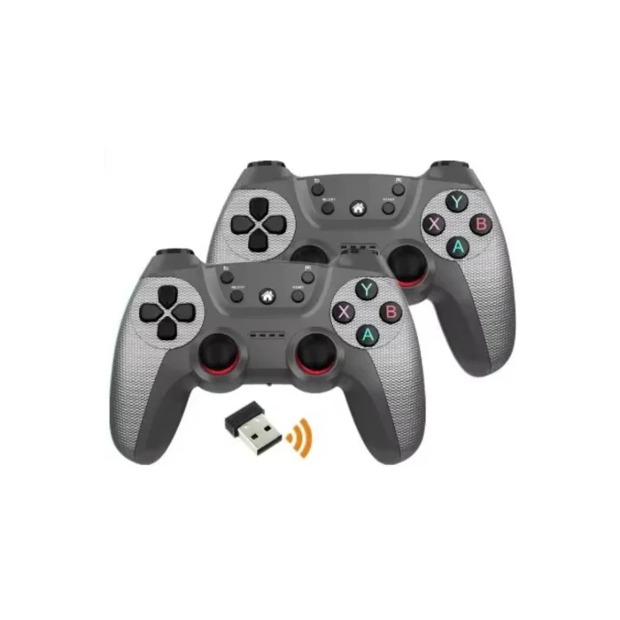 BUĞZ Gri bluetooth bağlantılı kablosuz gamepad 2 adet PC uyumlu garantisiz - Elektronik