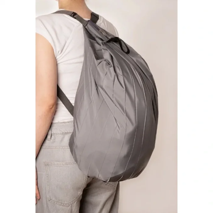 BUĞZ Gri Katlanabilir Seyahat Çantası