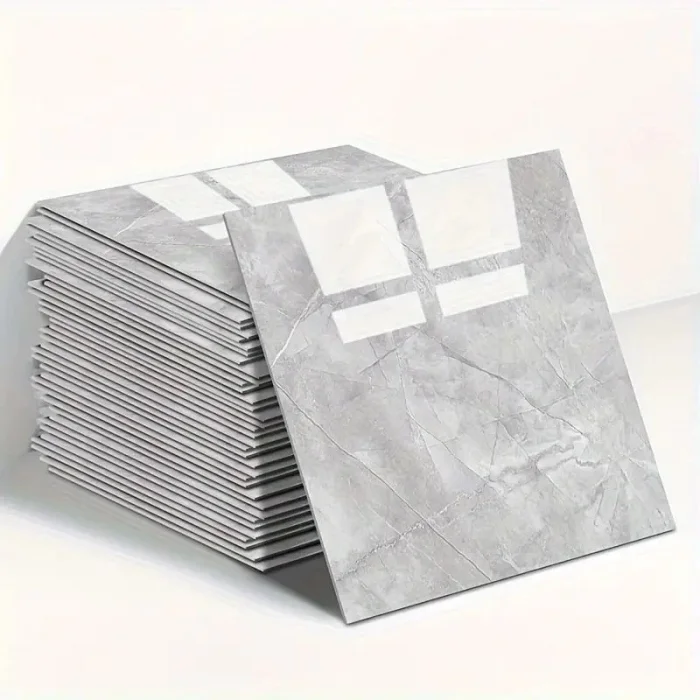 BUĞZ Gri Mermer Desen Duvar Sticker (30*30)