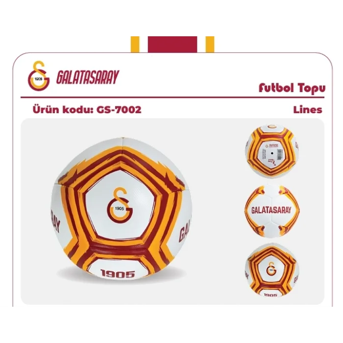 BUĞZ GS-7002 GALATASARAY FUTBOL TOPU LİNES-CNT