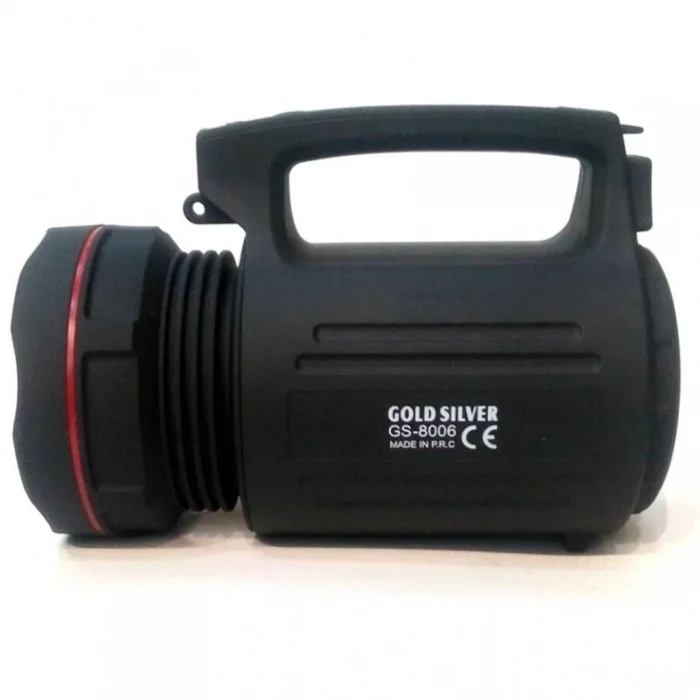 BUĞZ Gs-8006 Parlak Ledli Taşınabilir Şarj Edilebilir El Feneri 15w