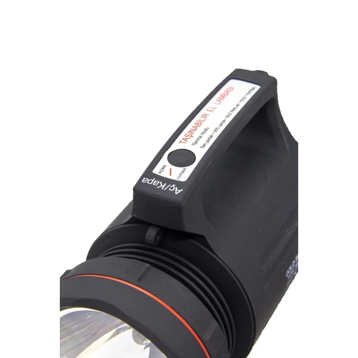 BUĞZ Gs-8006 Parlak Ledli Taşınabilir Şarj Edilebilir El Feneri 15w ( BUĞZ )