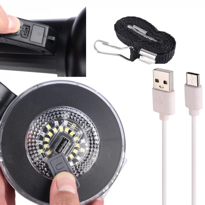 BUĞZ Gt Led Taşınabilir Güneş Solar Ledli Fener  Wt-415