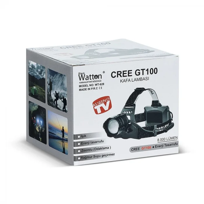 BUĞZ GT100 Led Şarjlı Kafa Lambası WT-628