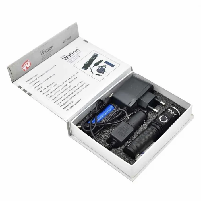 BUĞZ Güçlü Cep Feneri Wt-089