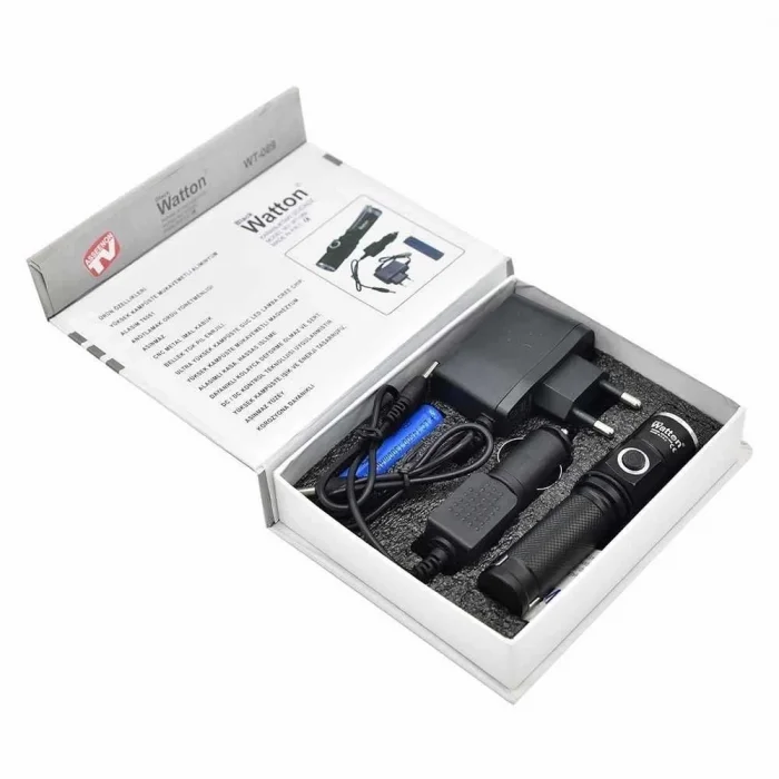 BUĞZ Güçlü Cep Feneri  Wt-089