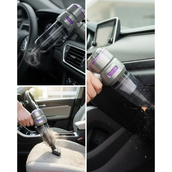 BUĞZ Güçlü Vakum ve Üfleme Özellikli Kablosuz Süpürge