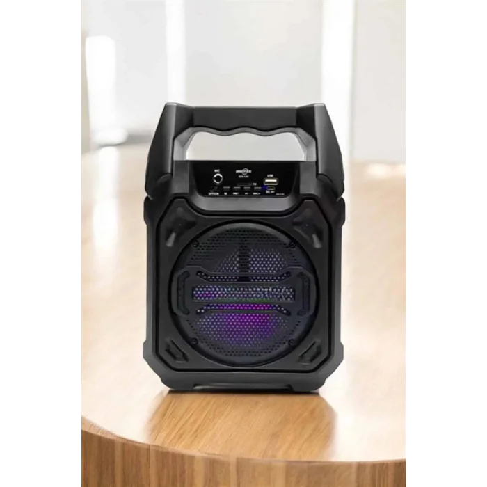BUĞZ Güçlü ve Şarj Edilebilir Bluetooth Hoparlör 6.5 İnç