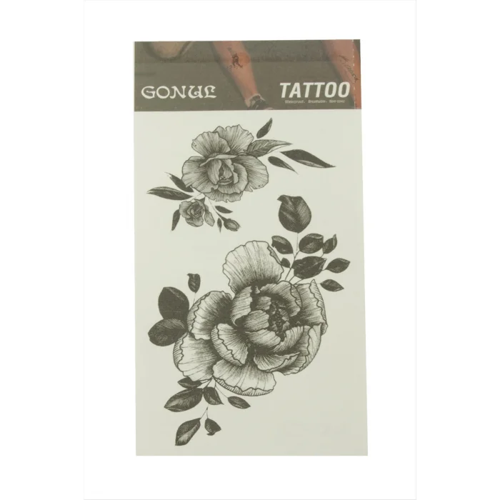 BUĞZ Gül Tattoo Dövme Sticker