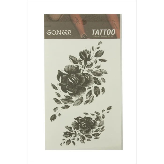 BUĞZ Gül Tattoo Dövme Sticker