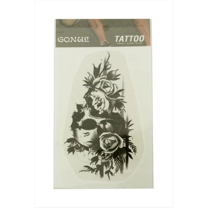 BUĞZ Gül Tattoo Dövme Sticker