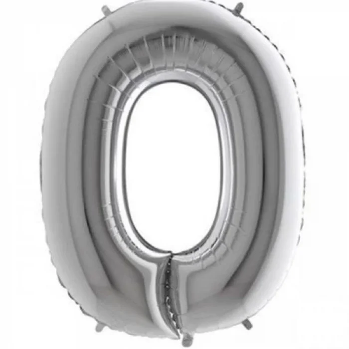  Gümüş Rengi Folyo Balon 1 Metre
