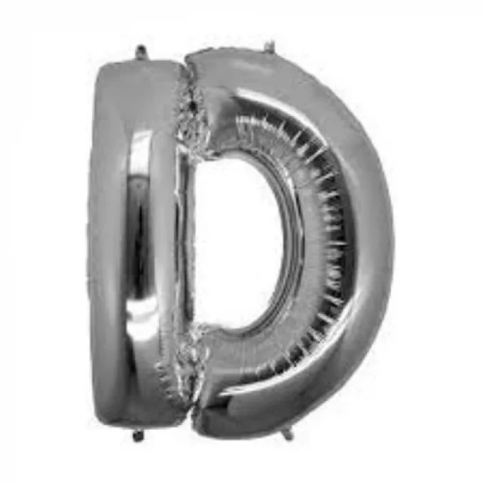  Gümüş Rengi Folyo Balon 1 Metre