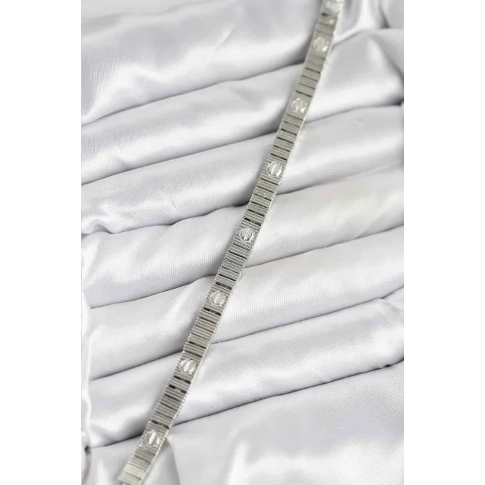 BUĞZ Gümüş Renk VIP Seri Bileklik