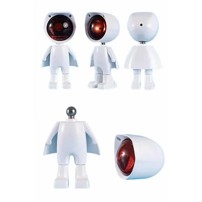 BUĞZ Gün Batımı Lambası Işık Arka Plan Projektör Sevimli Astronot Enerji Tasarruflu - Lisinya