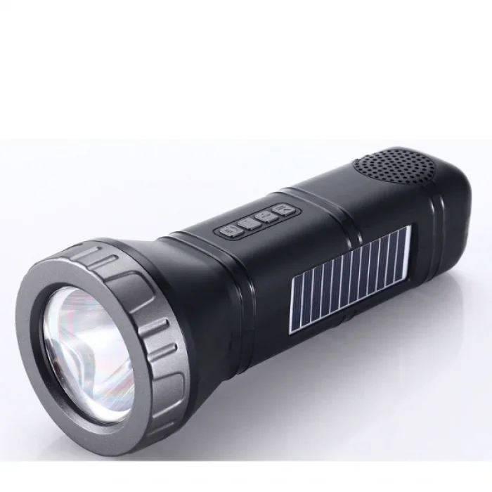 BUĞZ Güneş Enerjili Bluetooth Radyo Özellikli Kamp El Feneri