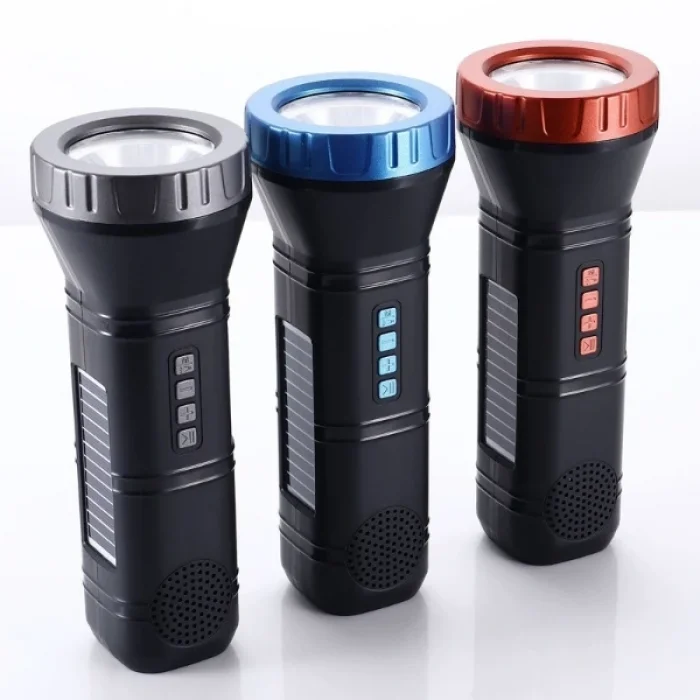 BUĞZ Güneş Enerjili Bluetooth Radyo Özellikli Kamp El Feneri