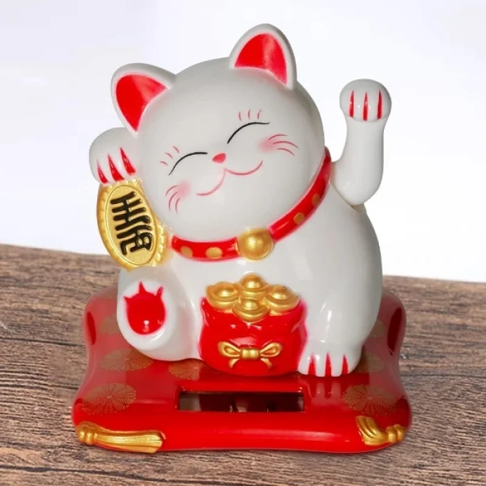 BUĞZ Güneş Enerjili Şans Kedisi