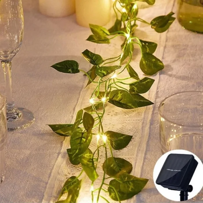 BUĞZ Güneş Enerjili Sarmaşık Led Dekor 5 Metre