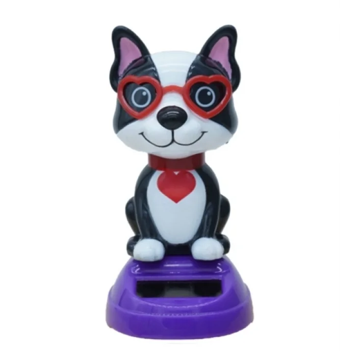 BUĞZ Güneş Enerjili Solar Sallanan Gözlüklü Kedi