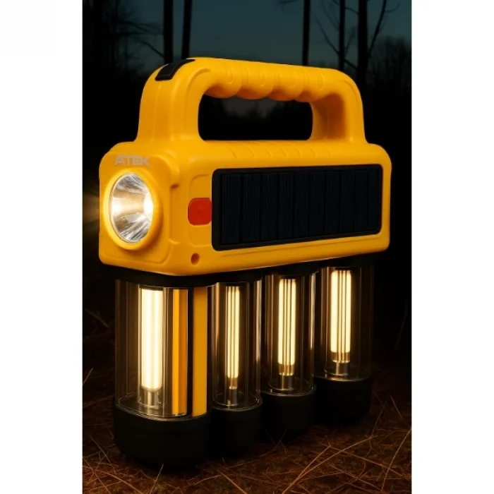  Güneş Enerjili Taşınabilir Projektör Işıldak