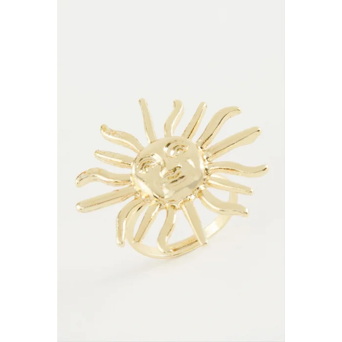 BUĞZ Güneş Metal Yüzük